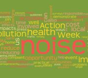 Noise Action Week Work Cloud